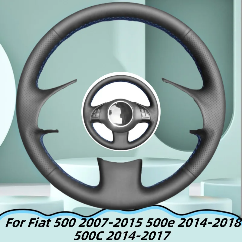 Hand-Sewn Microfiber Leather Car Steering Wheel Cover For Fiat 500 2007-2015 500e 2014-2018 500C 2014-2017 Car Accessories
Hand-Sewn Microfiber Leather Car Steering Wheel Cover For Fiat 500 2007-2015 500e 2014-2018 500C 2014-2017 Car Accessories