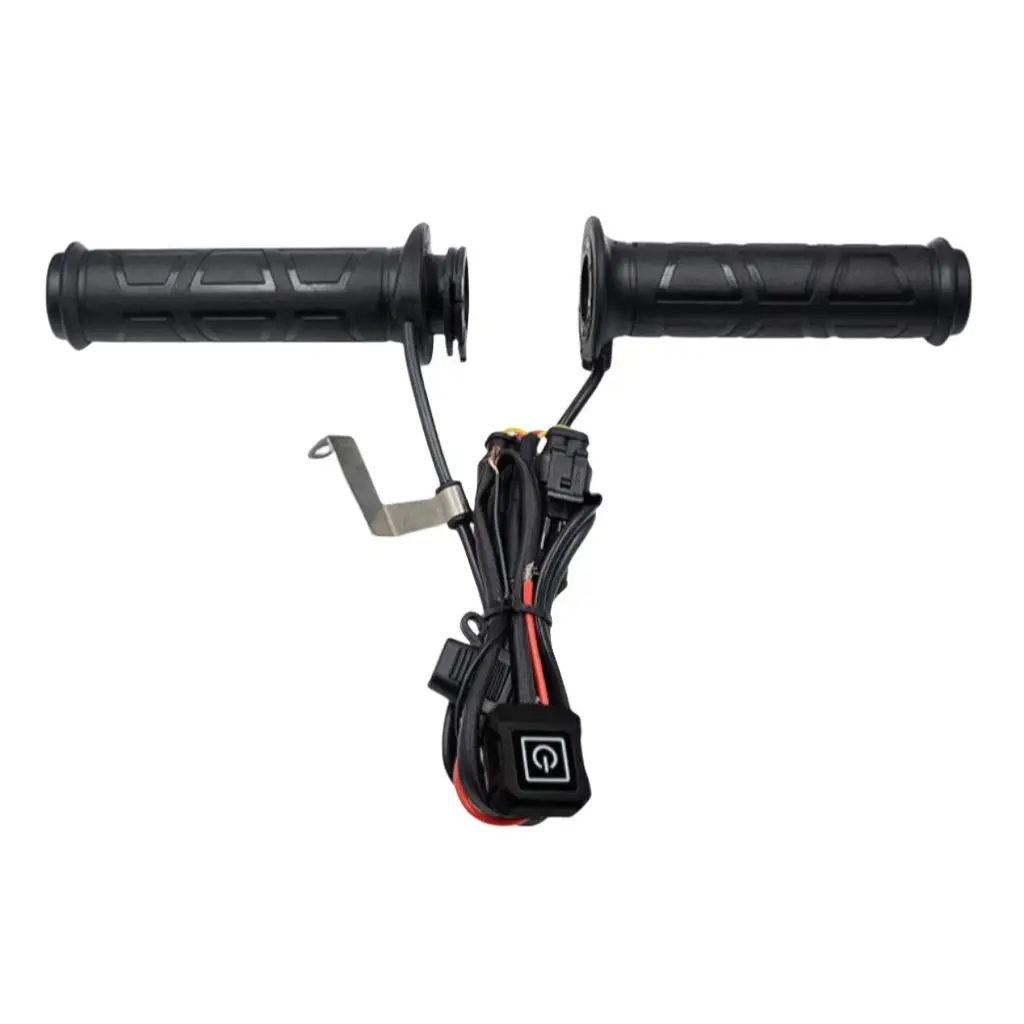 Electric heating handle of motorcycle, black independent switch, third gear temperature regulation, intelligent electric heating
Electric heating handle of motorcycle, black independent switch, third gear temperature regulation, intelligent electric heating