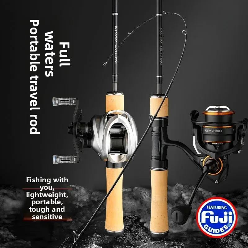 Akiki Portable Multi-Section Stream Horse Mouth Rod with Micro-Object Fuji Guide Ring Variable Joint Luya Rod Set for Travel
Akiki Portable Multi-Section Stream Horse Mouth Rod with Micro-Object Fuji Guide Ring Variable Joint Luya Rod Set for Travel