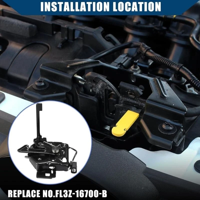 547B Hood Lock Latchs for F150 FL3Z-16700B FL3Z16700B, Easy Installation Protections
547B Hood Lock Latchs for F150 FL3Z-16700B FL3Z16700B, Easy Installation Protections