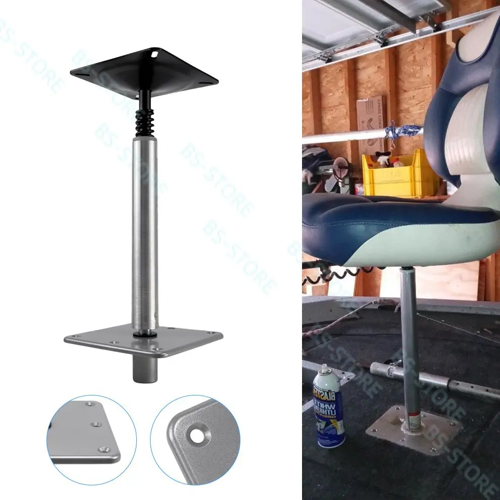 Boat Seat and Pedestal Mount Package 3 Piece Kit with 7" x 7" Marine Boat Pedestal Base & 3/4" Boat Seat Swivel Pedestal Post
Boat Seat and Pedestal Mount Package 3 Piece Kit with 7" x 7" Marine Boat Pedestal Base & 3/4" Boat Seat Swivel Pedestal Post