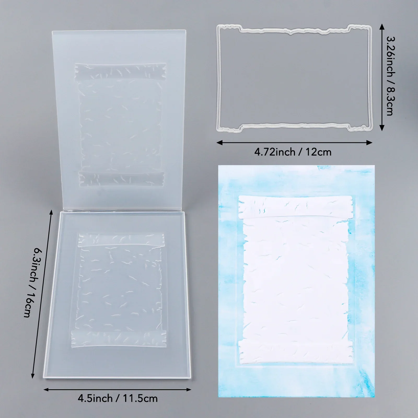 Parchment Scroll 3D Embossing Folder and Matching Dies for Adding Textured Detail To Paper Crafting Card Making Supplies
Parchment Scroll 3D Embossing Folder and Matching Dies for Adding Textured Detail To Paper Crafting Card Making Supplies