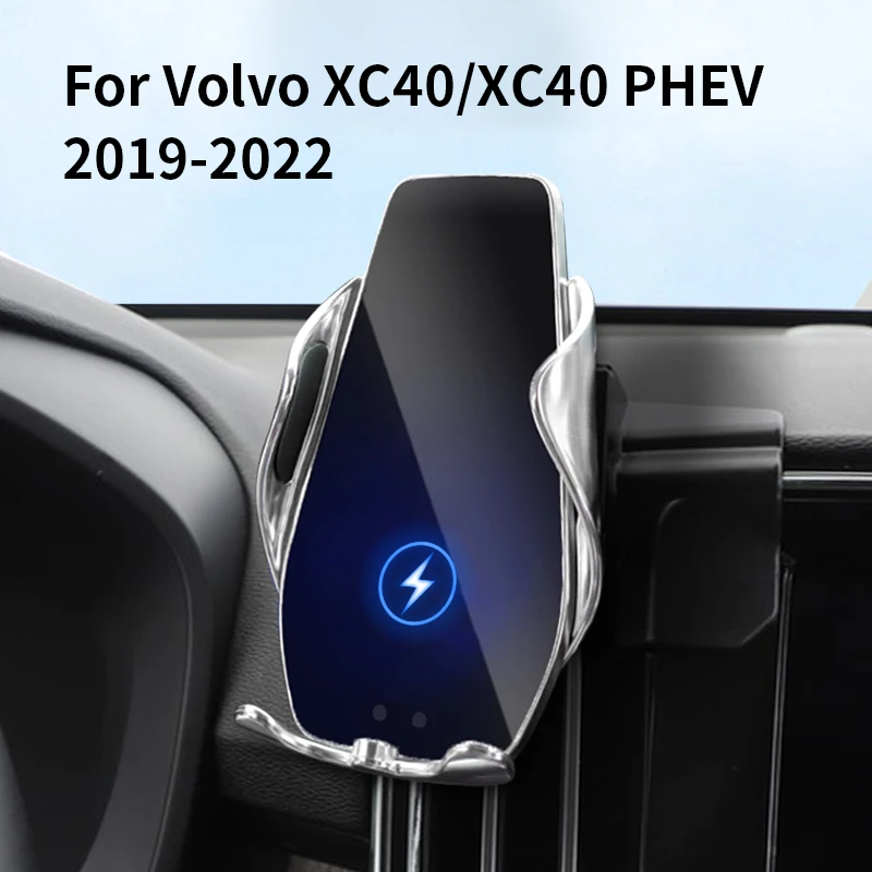 Car Phone Holder For Volvo XC40/XC40 PHEV 2019-2022 screen navigation bracket magnetic new energy wireless charging rack
Car Phone Holder For Volvo XC40/XC40 PHEV 2019-2022 screen navigation bracket magnetic new energy wireless charging rack