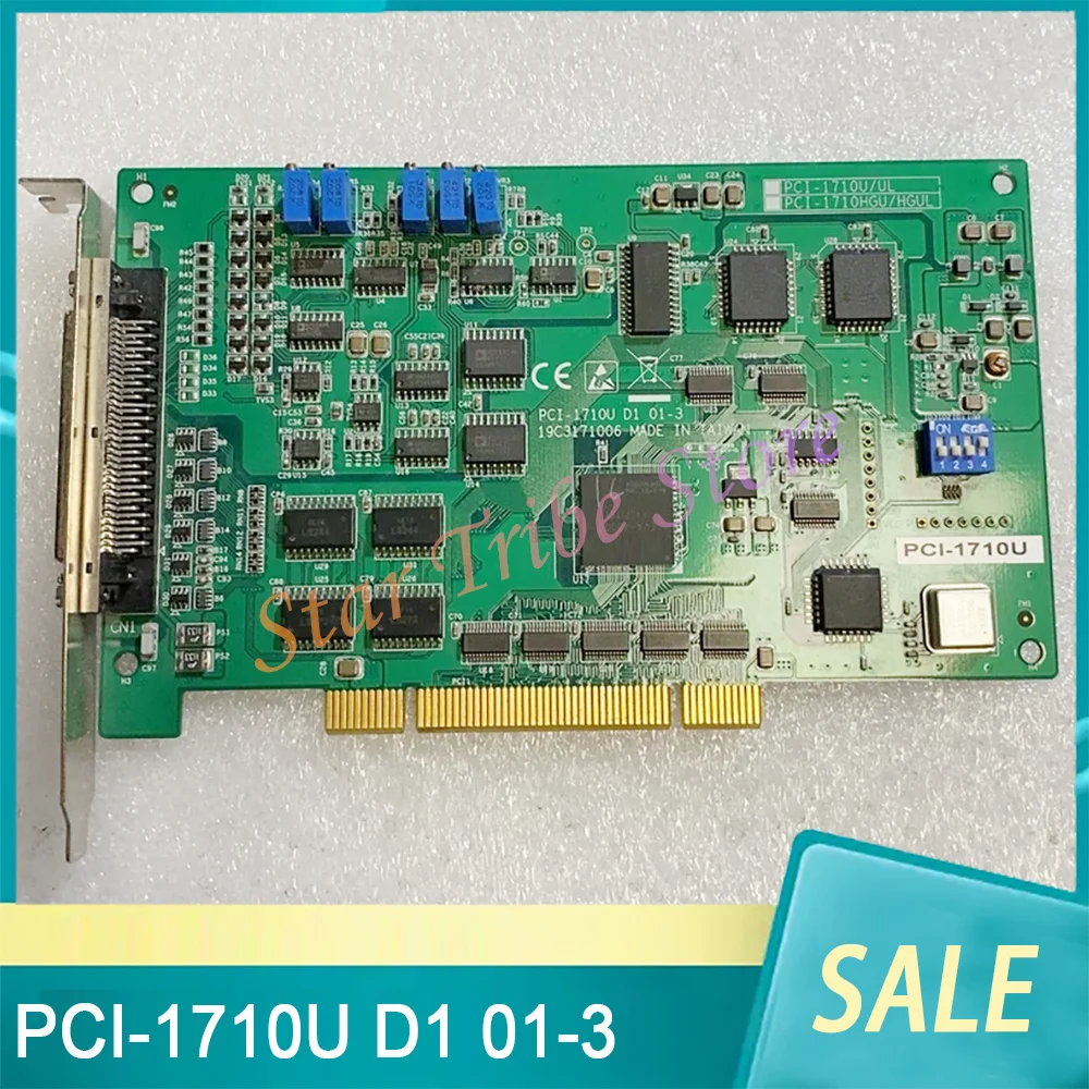 PCI-1710U D1 01-3 Multi functional Data Acquisition Card
PCI-1710U D1 01-3 Multi functional Data Acquisition Card