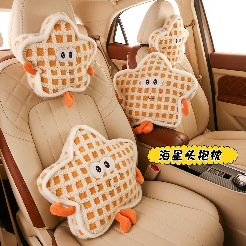 Car Neck Pillow Seat Car Headrest Car Pillow Waist Cushion Decorative Cushion Cartoon Cute Head Cushion General Auto Parts
Car Neck Pillow Seat Car Headrest Car Pillow Waist Cushion Decorative Cushion Cartoon Cute Head Cushion General Auto Parts