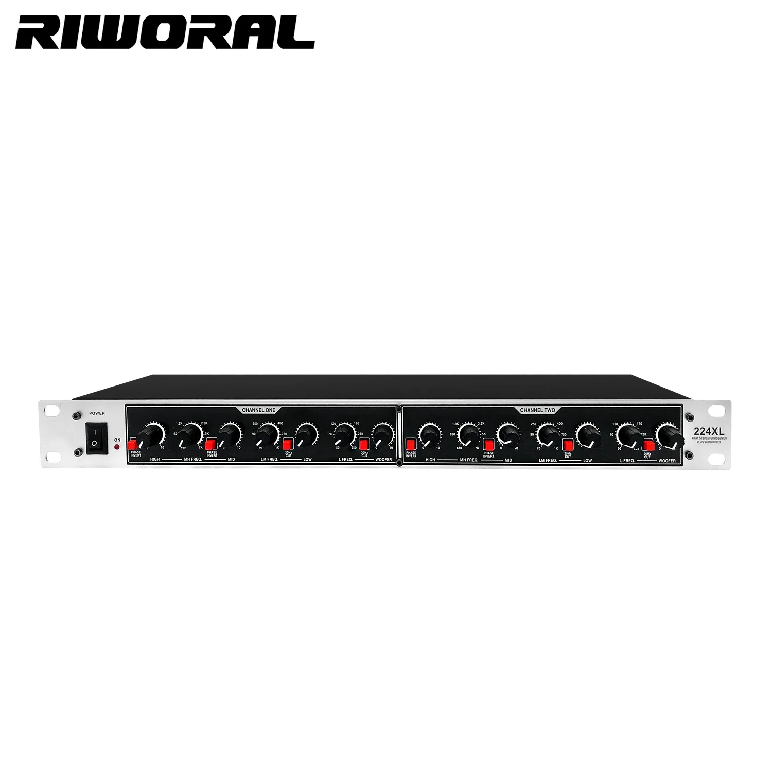 224XL Professional Stereo 2 Channel Electronic Crossover with High Pass Filter
224XL Professional Stereo 2 Channel Electronic Crossover with High Pass Filter