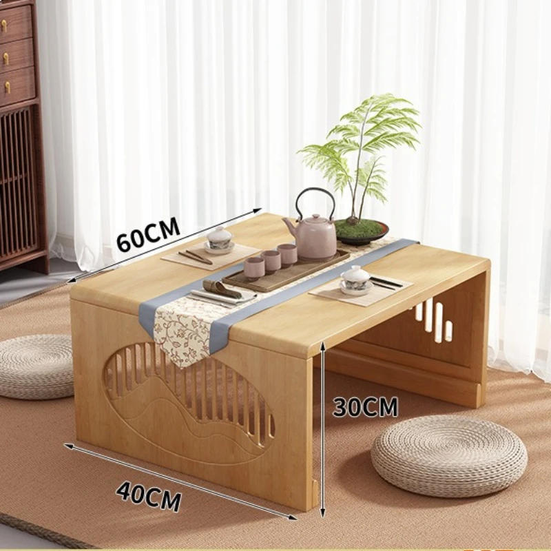 Bay window table Chinese-style Sinology table Free installation Student calligraphy table Zen sitting low table Tatami tea table
Bay window table Chinese-style Sinology table Free installation Student calligraphy table Zen sitting low table Tatami tea table