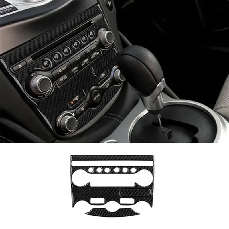 ABXV-Car Carbon Fiber Interior Console Air Condition Multimedia Adjust Panel Cover Trim Spare Parts For Nissan 370Z 2009-2020
ABXV-Car Carbon Fiber Interior Console Air Condition Multimedia Adjust Panel Cover Trim Spare Parts For Nissan 370Z 2009-2020