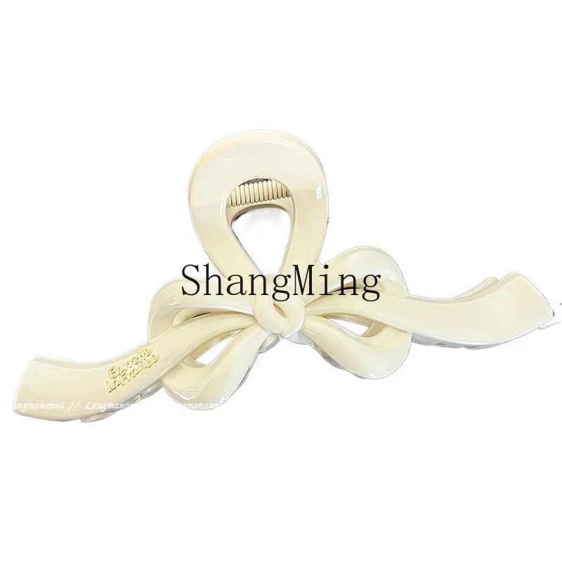 ZYH bow grab clip female large high-end shark clip seamless hairpin back head hair
ZYH bow grab clip female large high-end shark clip seamless hairpin back head hair