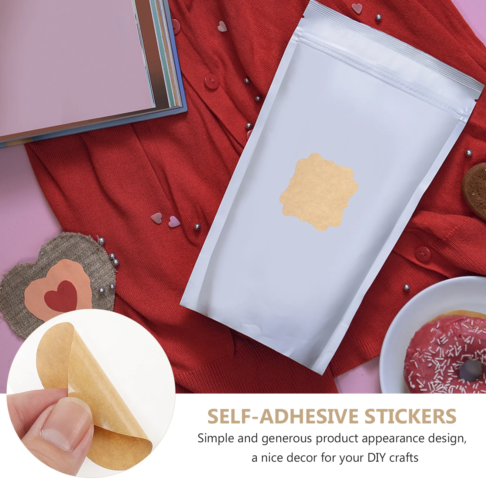 Self-adhesive Bottle Stickers Festival Label Baking Packaging Manual Simple Sealing Kraft Paper Gift Wrapping DIY 
Self-adhesive Bottle Stickers Festival Label Baking Packaging Manual Simple Sealing Kraft Paper Gift Wrapping DIY