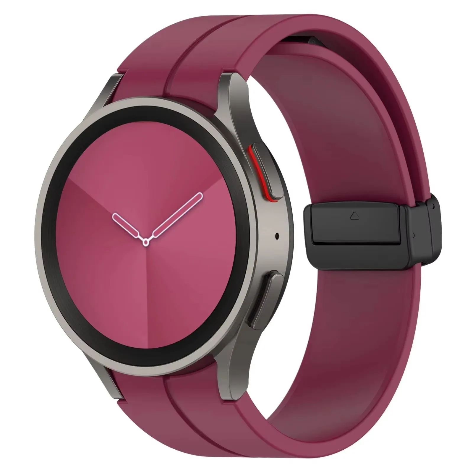 No Gap 20mm Silicone Band for Samsung Galaxy Watch 4/5/6 44mm 40mm Belt Galaxy Watch 5 Pro 45mm 6 Classic Magnetic Buckle Correa
No Gap 20mm Silicone Band for Samsung Galaxy Watch 4/5/6 44mm 40mm Belt Galaxy Watch 5 Pro 45mm 6 Classic Magnetic Buckle Correa
