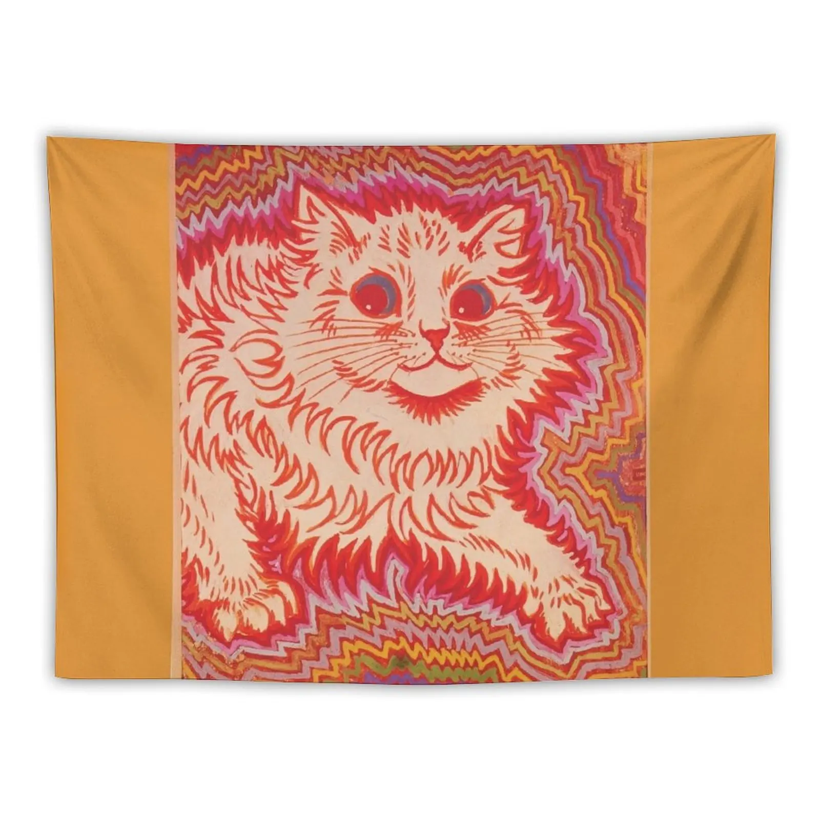 Louis Wain Orange Psychadelic Cat Tapestry Things To The Room Home Supplies Tapestry
Louis Wain Orange Psychadelic Cat Tapestry Things To The Room Home Supplies Tapestry