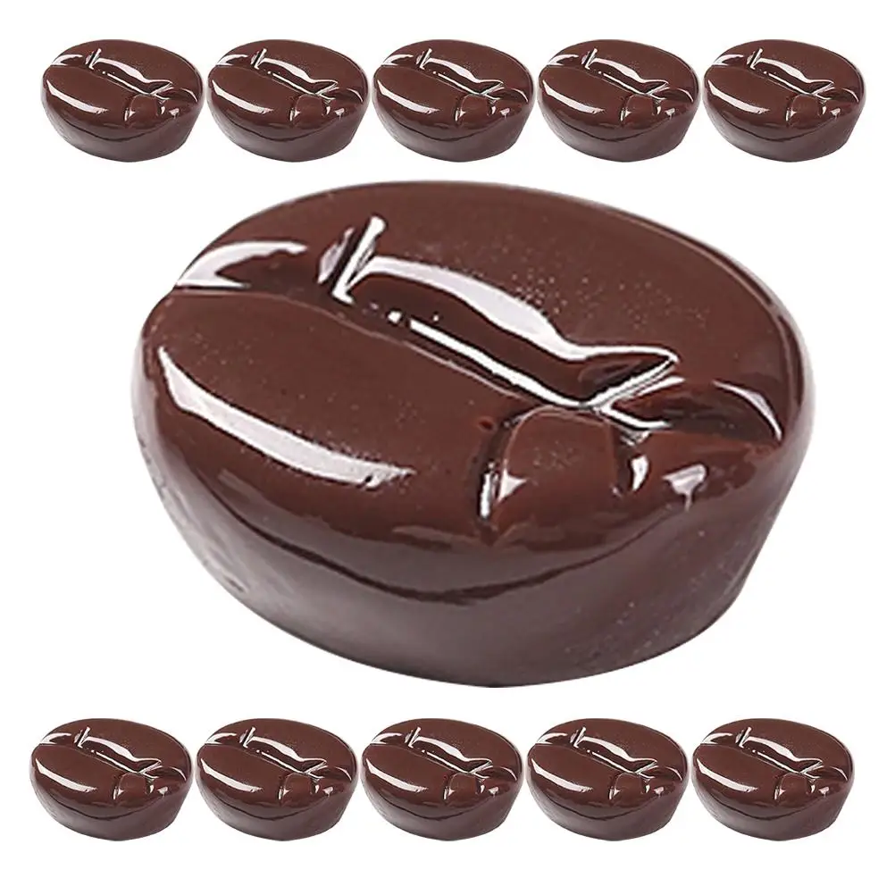 25 Pcs Coffee Beans Simulated Faux Prop Artificial Imitation Decoration DIY Accessory
25 Pcs Coffee Beans Simulated Faux Prop Artificial Imitation Decoration DIY Accessory