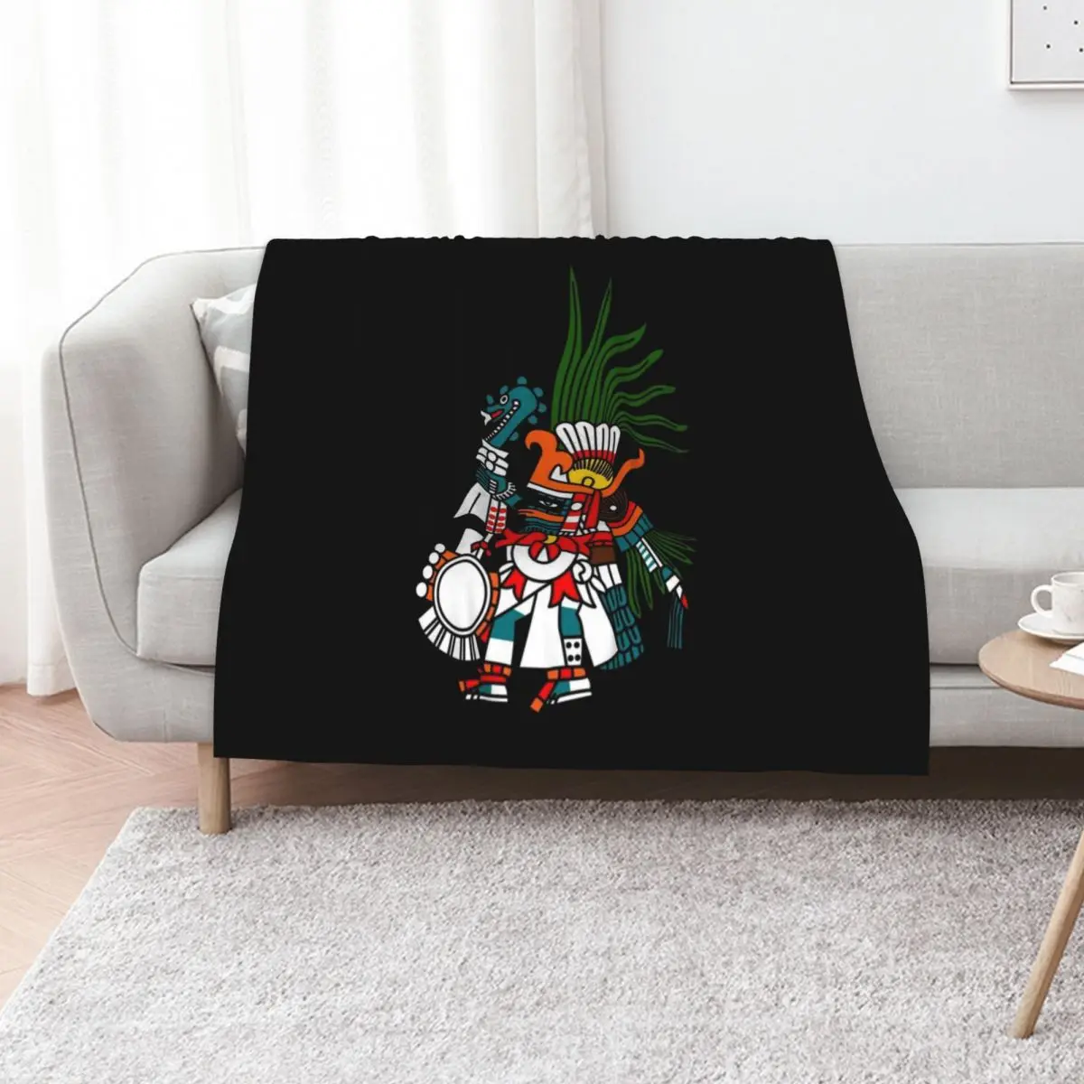 Aztec Deity Huitzilopochtli, “Turquoise Prince”, “Our Lord”, Codex Borbonicus. Throw Blanket Soft Big bed plaid Camping Blankets
Aztec Deity Huitzilopochtli, “Turquoise Prince”, “Our Lord”, Codex Borbonicus. Throw Blanket Soft Big bed plaid Camping Blankets