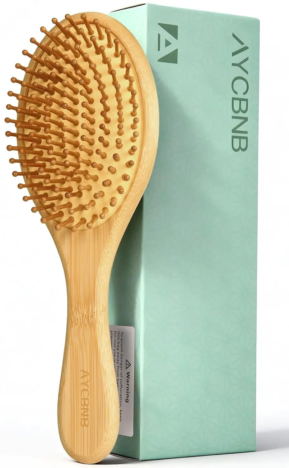 Bamboo Hair Brush for Detangling, Natural Bristles, Scalp Massage, All Hair Types
Bamboo Hair Brush for Detangling, Natural Bristles, Scalp Massage, All Hair Types
