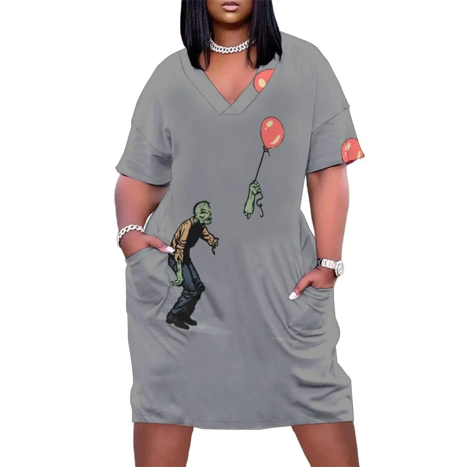 zombie Loose Pocket Dress bandage dress elegant women's dresses for wedding Female dress prom
zombie Loose Pocket Dress bandage dress elegant women's dresses for wedding Female dress prom