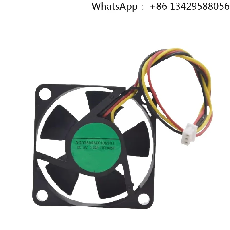 Brand New Original AG03505MX105301 5V 0.22A 3-wire Graphics Card Cooling Fan PLC
Brand New Original AG03505MX105301 5V 0.22A 3-wire Graphics Card Cooling Fan PLC