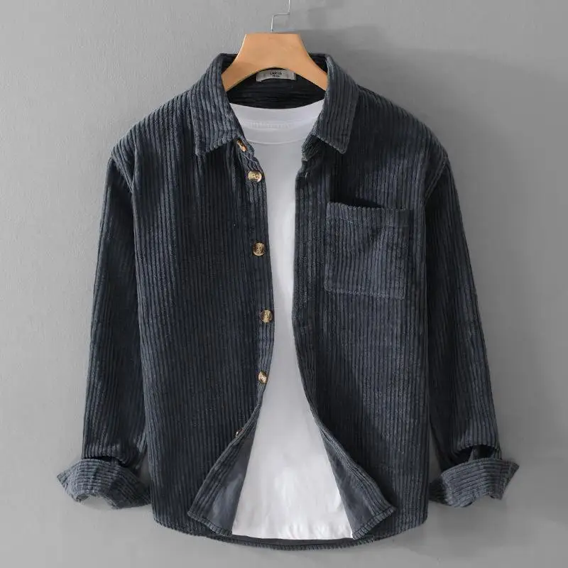 Men's Corduroy Long Sve irt Haome Young Men's Loose Fit Thiened Spring Autumn Casual Color irt
Men's Corduroy Long Sve irt Haome Young Men's Loose Fit Thiened Spring Autumn Casual Color irt
