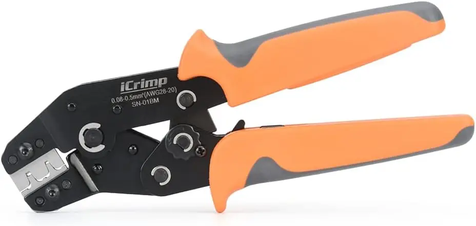 XH2.0mm XH2.54mm XH3.96mm Dupont D-Sub Terminals JST Pin Crimper SN-01BM Crimping Tools for AWG 28-20 with Precise Press Line
XH2.0mm XH2.54mm XH3.96mm Dupont D-Sub Terminals JST Pin Crimper SN-01BM Crimping Tools for AWG 28-20 with Precise Press Line