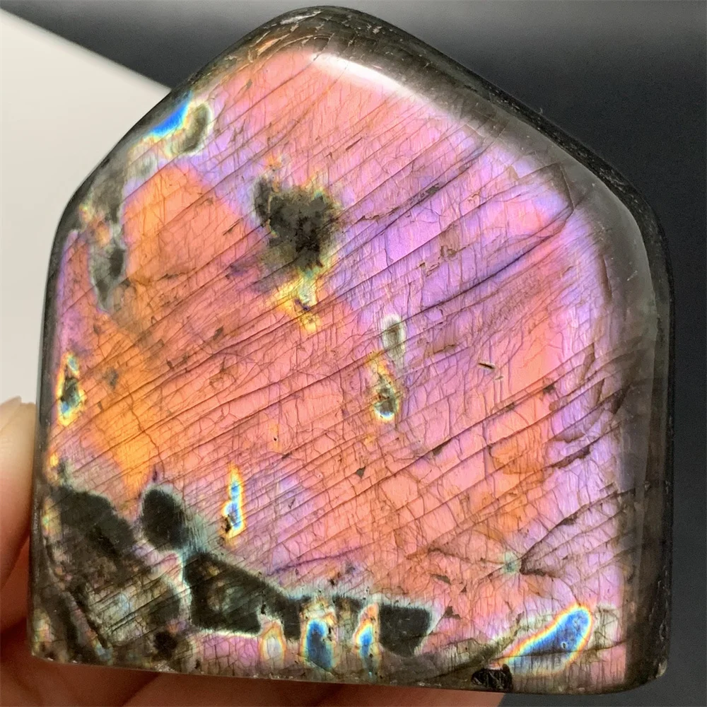 Натуральный редкий розовый фиолетовый светлый лабрадорит образец гладкие пальмовые камни камни для домашних животных оранжевый синий свет лабрадор каменные бусины орнамент
Натуральный редкий розовый фиолетовый светлый лабрадорит образец гладкие пальмовые камни камни для домашних животных оранжевый синий свет лабрадор каменные бусины орнамент