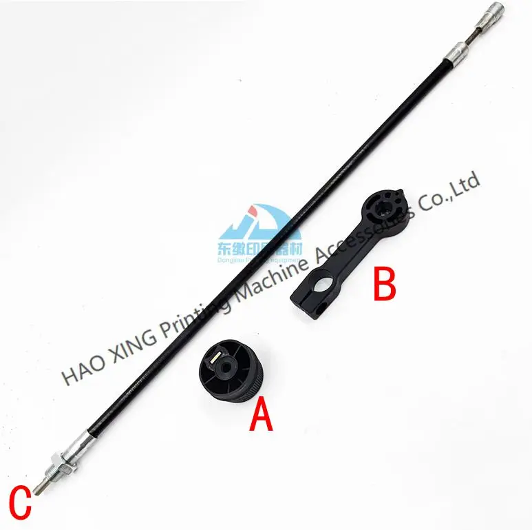 Запасные части печатного оборудования для оборудования HEID Offest Аксессуары для печати Детали вала управления и ручкой Трос и ручка 41.028.151
Запасные части печатного оборудования для оборудования HEID Offest Аксессуары для печати Детали вала управления и ручкой Трос и ручка 41.028.151