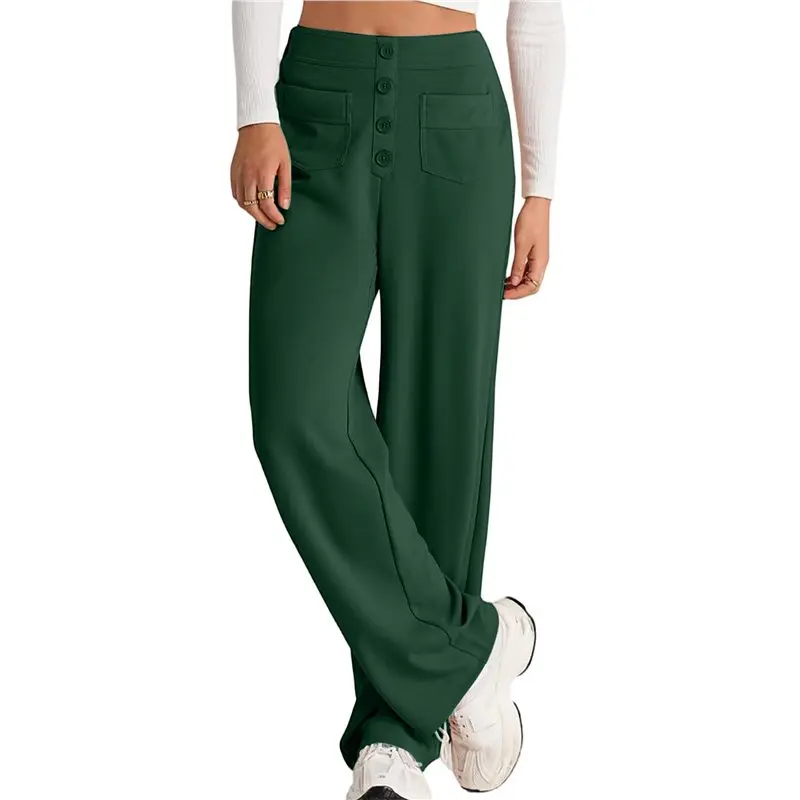 Женские брюки CYL с высокой талией, на пуговицах, эластичные, прямого кроя, офисные, повседневные, с карманами
Женские брюки CYL с высокой талией, на пуговицах, эластичные, прямого кроя, офисные, повседневные, с карманами