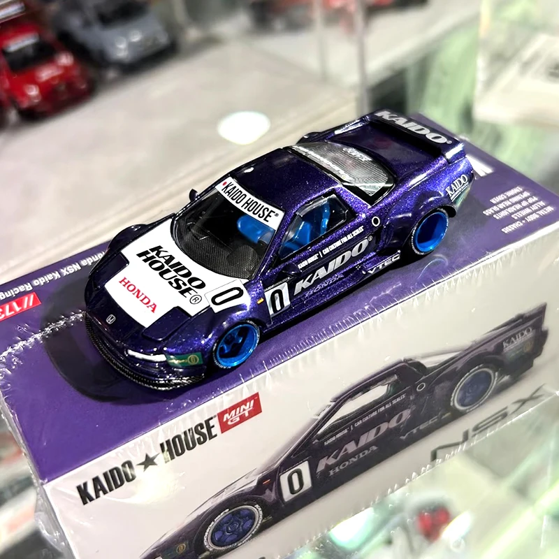 MINIGT KHMG NSX Racing 173 1:64 V2, литая под давлением модель автомобиля с открывающимся капюшоном Kaido House
MINIGT KHMG NSX Racing 173 1:64 V2, литая под давлением модель автомобиля с открывающимся капюшоном Kaido House