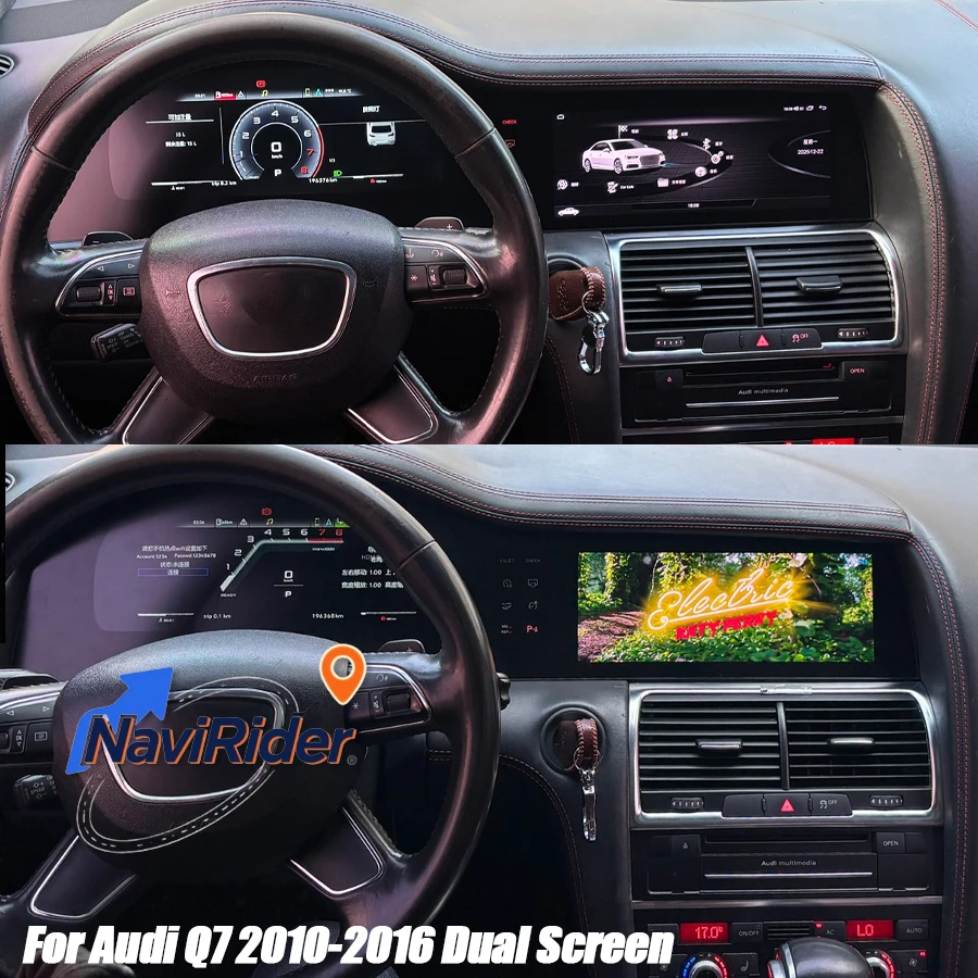 12.3+10.25" Dual Screen Android For Audi Q7 4L 2005-2016 Car Radio Multimedia Player GPS Wireless Carplay Navigation Stereo Auto
12.3+10.25" Dual Screen Android For Audi Q7 4L 2005-2016 Car Radio Multimedia Player GPS Wireless Carplay Navigation Stereo Auto