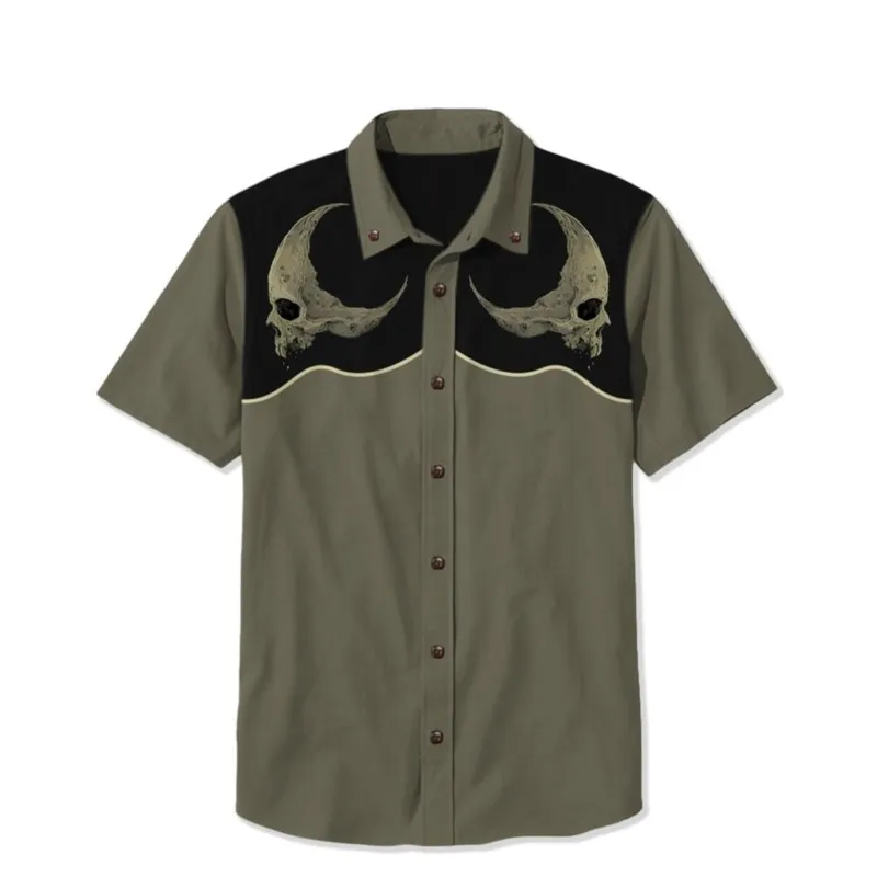 Summer Men's Shirt Outdoor Casual Short Sleeved Hawaiian Shirt Mens Fashionable Clothing Button Up Lapel Top Printed Shirt
Summer Men's Shirt Outdoor Casual Short Sleeved Hawaiian Shirt Mens Fashionable Clothing Button Up Lapel Top Printed Shirt