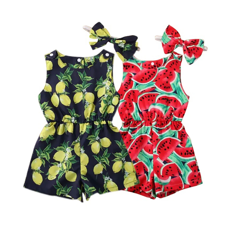 Children's Summer Watermelon Lemon Pattern Jumpsuit Can Be Worn By Both Boys And Girls Without Sleeves Bodysuits Kids Jumpsuits
Children's Summer Watermelon Lemon Pattern Jumpsuit Can Be Worn By Both Boys And Girls Without Sleeves Bodysuits Kids Jumpsuits