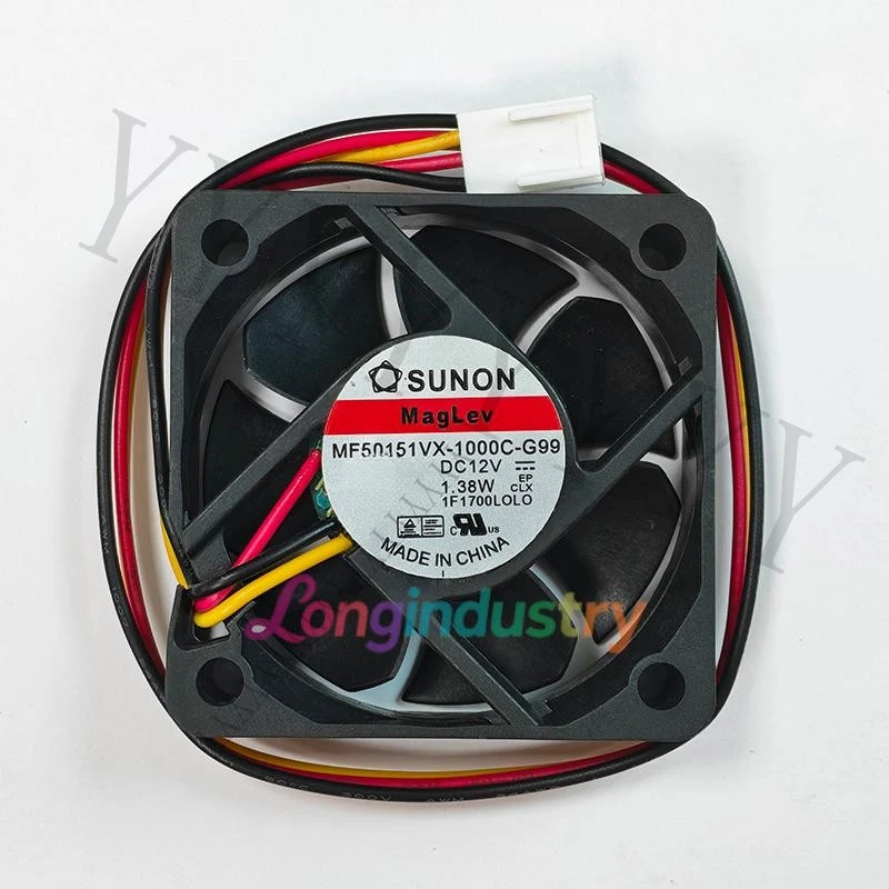 Y+for New MF50151VX-1000C-G99 5015 Cooling Fan DC12V 1.38W 5CM 3Pin
Y+for New MF50151VX-1000C-G99 5015 Cooling Fan DC12V 1.38W 5CM 3Pin