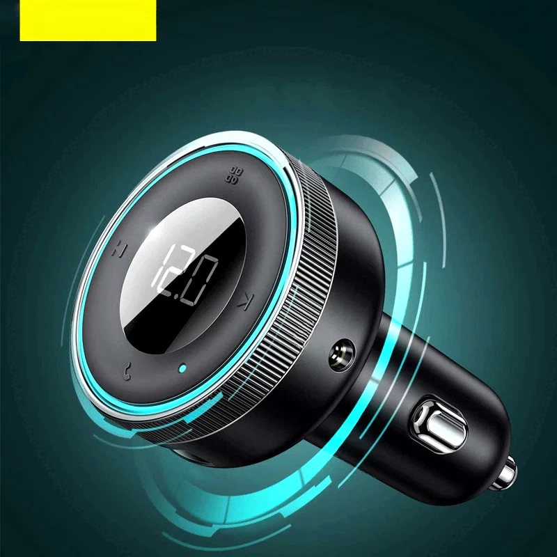 Bluetooth 5.0 FM-передатчик Автомобильный радиоприемник MP3-плеер USB-адаптер зарядного устройства для AUX
Bluetooth 5.0 FM-передатчик Автомобильный радиоприемник MP3-плеер USB-адаптер зарядного устройства для AUX