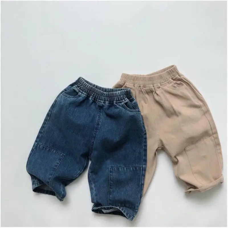 Spring Autumn New Children Denim Trousers Baby Girls Loose Casual Pants Fashion Boys Vintage Versatile Jeans Kids Clothes
Spring Autumn New Children Denim Trousers Baby Girls Loose Casual Pants Fashion Boys Vintage Versatile Jeans Kids Clothes