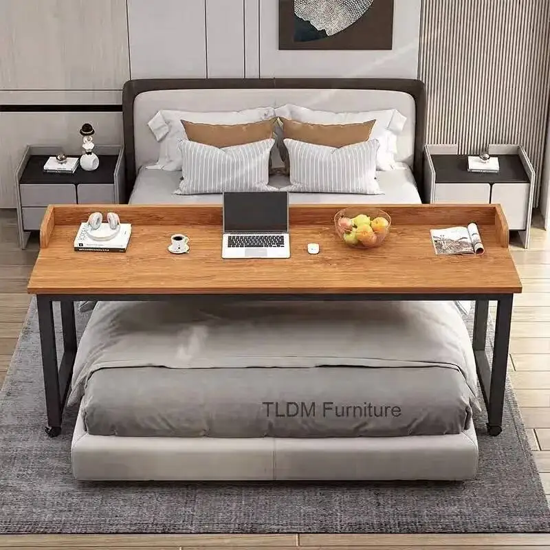 Wooden Computer Desks Office Furniture Designer Cross-bed Table Movable Lazy Bed Study Tables Home Office Gaming Modern Desks C
Wooden Computer Desks Office Furniture Designer Cross-bed Table Movable Lazy Bed Study Tables Home Office Gaming Modern Desks C