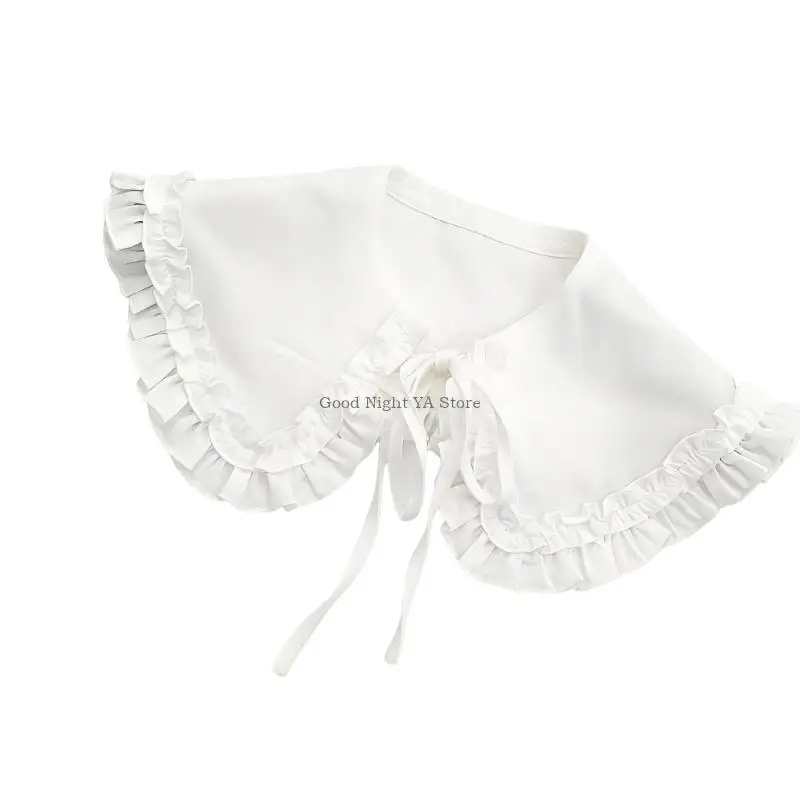 Sweet Layered Frill Collar Detachable Women’s Embellishment Black Lapel
Sweet Layered Frill Collar Detachable Women’s Embellishment Black Lapel