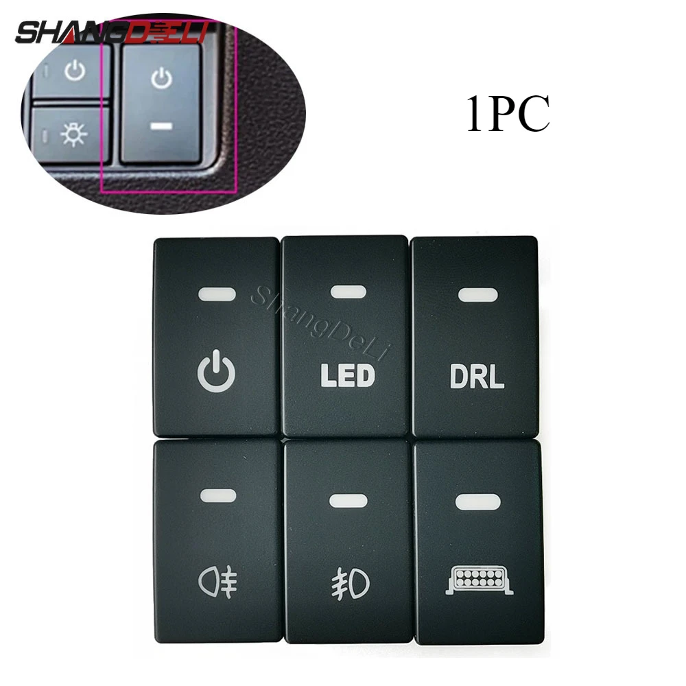 1PC Car LED DRL Light Power On Off Fog Lamp Switch Button For Honda Fit HRV VEZEL 2017 2018 2019 2020 2021
1PC Car LED DRL Light Power On Off Fog Lamp Switch Button For Honda Fit HRV VEZEL 2017 2018 2019 2020 2021