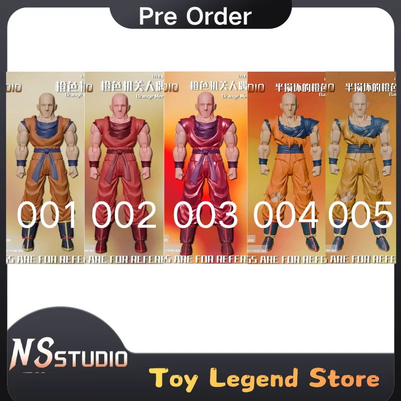 Pre-order NS Studio Goku Dragon Ball SSJ3 Battle Damaged Goku Orange Mechanical Movable Figure 1/12 Anime Action Figure Toy Gift
Pre-order NS Studio Goku Dragon Ball SSJ3 Battle Damaged Goku Orange Mechanical Movable Figure 1/12 Anime Action Figure Toy Gift