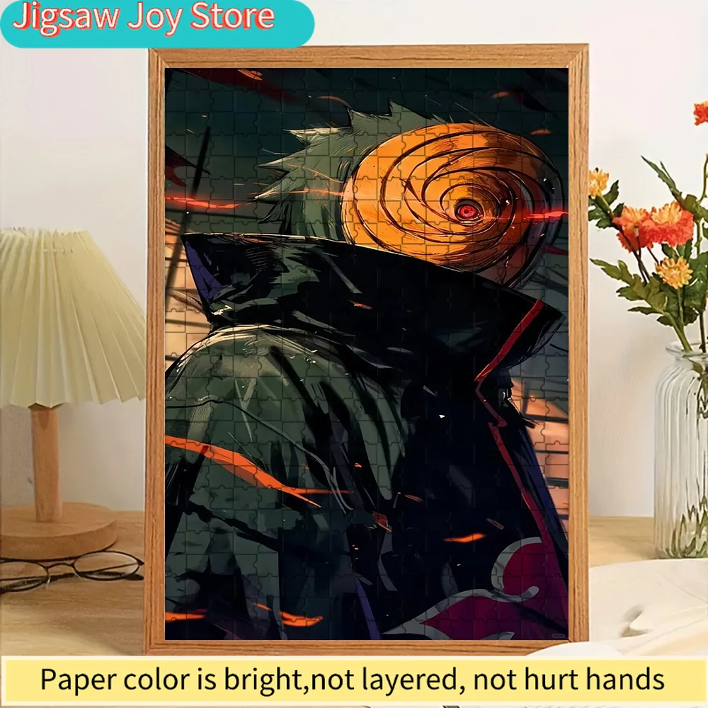 Anime Obito Uchiha Tobi Akatsuki Spiral Mask with Sharingan Scene Paper Puzzle, Premium Thick Paper Material, High Definition Vi
Anime Obito Uchiha Tobi Akatsuki Spiral Mask with Sharingan Scene Paper Puzzle, Premium Thick Paper Material, High Definition Vi