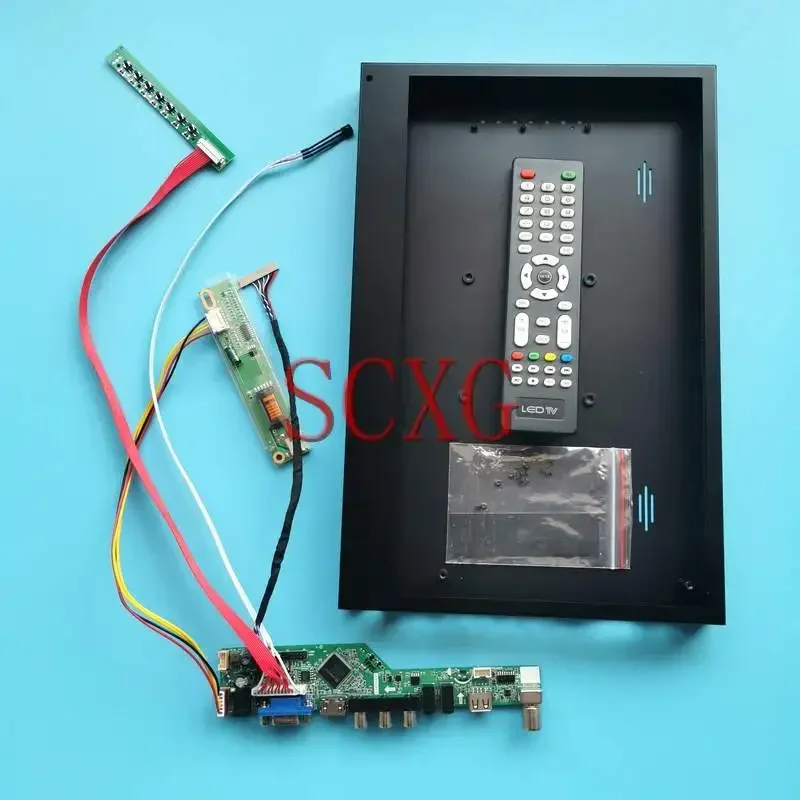 For HSD150PX11 HT15X33 LQ150X1LH63 Analog TV Driver Board+Metal Case 1024*768 Kit 20 Pin LVDS 1-CCFL VGA AV HDMI-Compatible 15"
For HSD150PX11 HT15X33 LQ150X1LH63 Analog TV Driver Board+Metal Case 1024*768 Kit 20 Pin LVDS 1-CCFL VGA AV HDMI-Compatible 15"