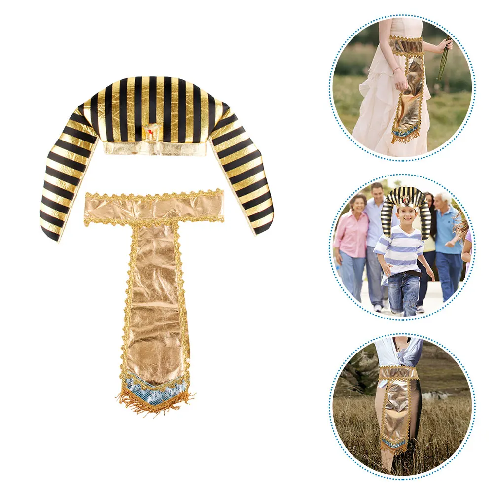 1 set 1 Set Pharaoh Costume Belt Cap Halloween Cosplay Accessories Egyptian Role Play Props Party Supplies Decorative Waistband
1 set 1 Set Pharaoh Costume Belt Cap Halloween Cosplay Accessories Egyptian Role Play Props Party Supplies Decorative Waistband