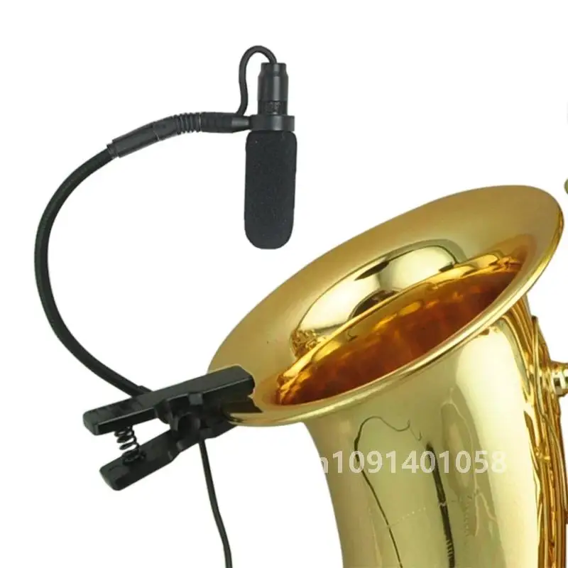 3 Pin 4 PIN XLR Plug Saxophone Microphone Supercardioid 3.5mm Trumpet Music Instrument Sax Mic Horn IM-20
3 Pin 4 PIN XLR Plug Saxophone Microphone Supercardioid 3.5mm Trumpet Music Instrument Sax Mic Horn IM-20