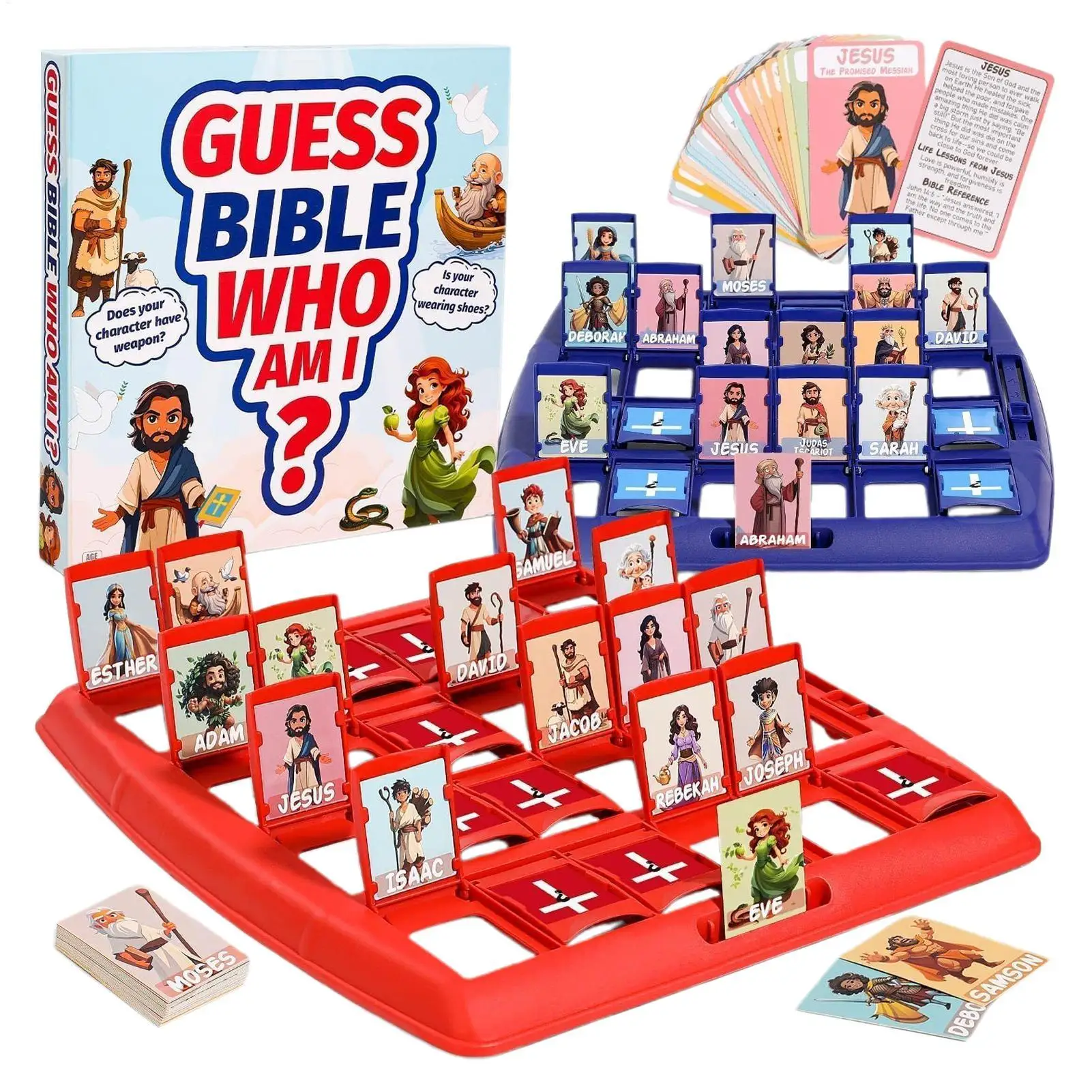 Bible Games For Kids Classic 24 Characters Development Fun Toys Kids Bible Toys For Offices Social Situations Stress School Home
Bible Games For Kids Classic 24 Characters Development Fun Toys Kids Bible Toys For Offices Social Situations Stress School Home