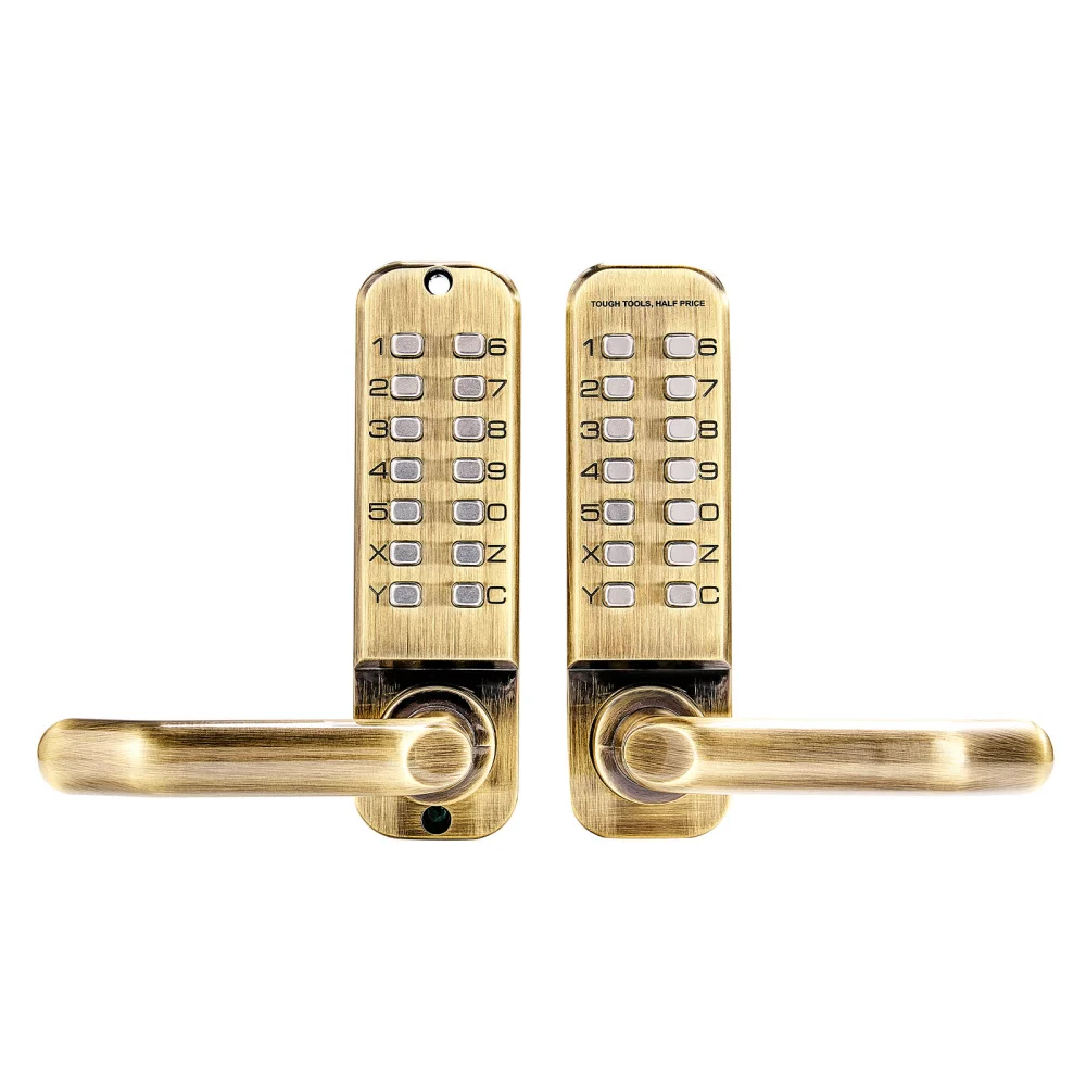 Mechanical Keyless Entry Door Lock 14 Key Mechanical Door Lock for Outdoor Fence
Mechanical Keyless Entry Door Lock 14 Key Mechanical Door Lock for Outdoor Fence