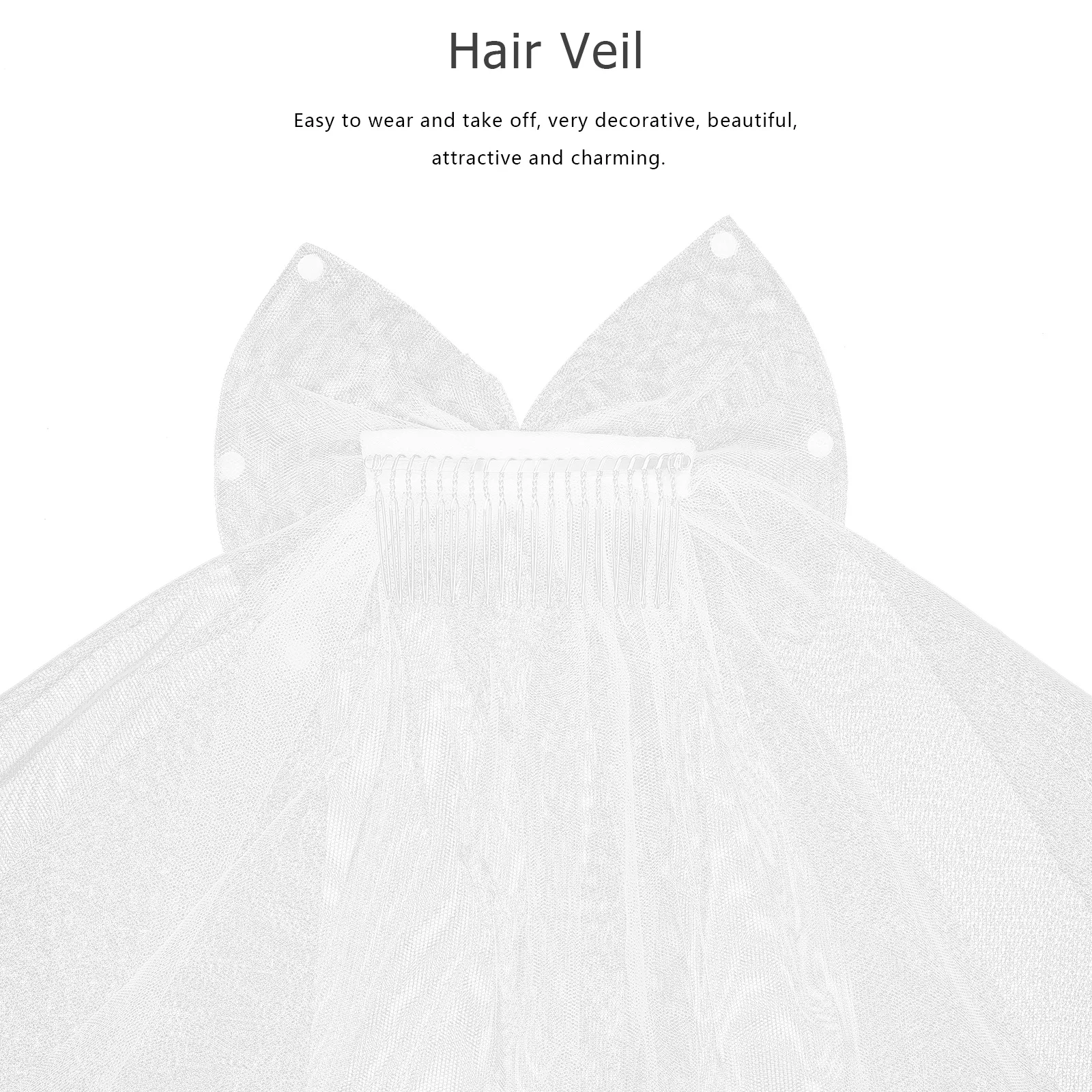 Wedding Veil Children Eye-Catching Decorative Beautiful Attractive Charming Must-Have Accessory Special Day Gift
Wedding Veil Children Eye-Catching Decorative Beautiful Attractive Charming Must-Have Accessory Special Day Gift