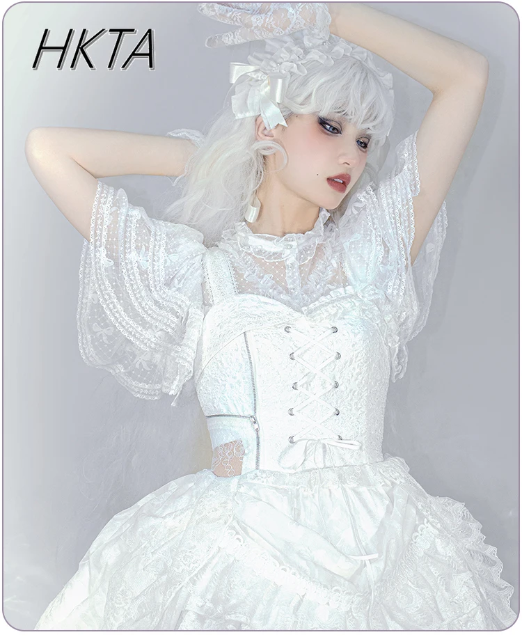 Japanese New High Sense Lolita Lace Shirt Cute and Sweet Slim Short Sleeve Tshirt Crop Top 2025 Spring Summer New White T Shirt
Japanese New High Sense Lolita Lace Shirt Cute and Sweet Slim Short Sleeve Tshirt Crop Top 2025 Spring Summer New White T Shirt