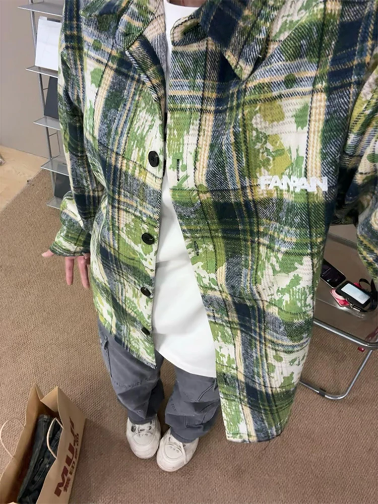 American Dyed Plaid Long Sve irt Men's Design Sense Vintage Cheered irt Youth Trendy Wear Resistant Spring Out...
American Dyed Plaid Long Sve irt Men's Design Sense Vintage Cheered irt Youth Trendy Wear Resistant Spring Out...