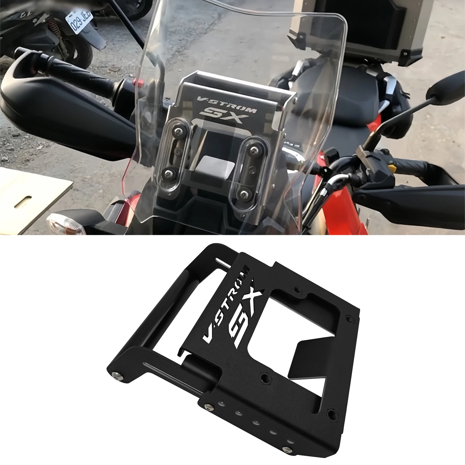 FOR V-STROM 250SX 250 SX 2022 2023 2024 Motorcycle accessories Lift windshield navigation bracket GPS V-STROM 250SX 2024
FOR V-STROM 250SX 250 SX 2022 2023 2024 Motorcycle accessories Lift windshield navigation bracket GPS V-STROM 250SX 2024
