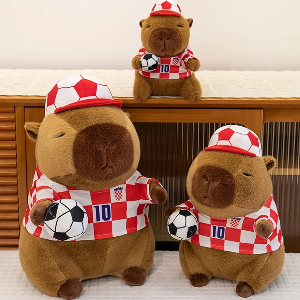 Sport Football Capybara Doll Fluffy Stuffed Football Capybara Plush Toy Collection Ins Capybara Fluffty Doll Kids Birthday Gifts
Sport Football Capybara Doll Fluffy Stuffed Football Capybara Plush Toy Collection Ins Capybara Fluffty Doll Kids Birthday Gifts
