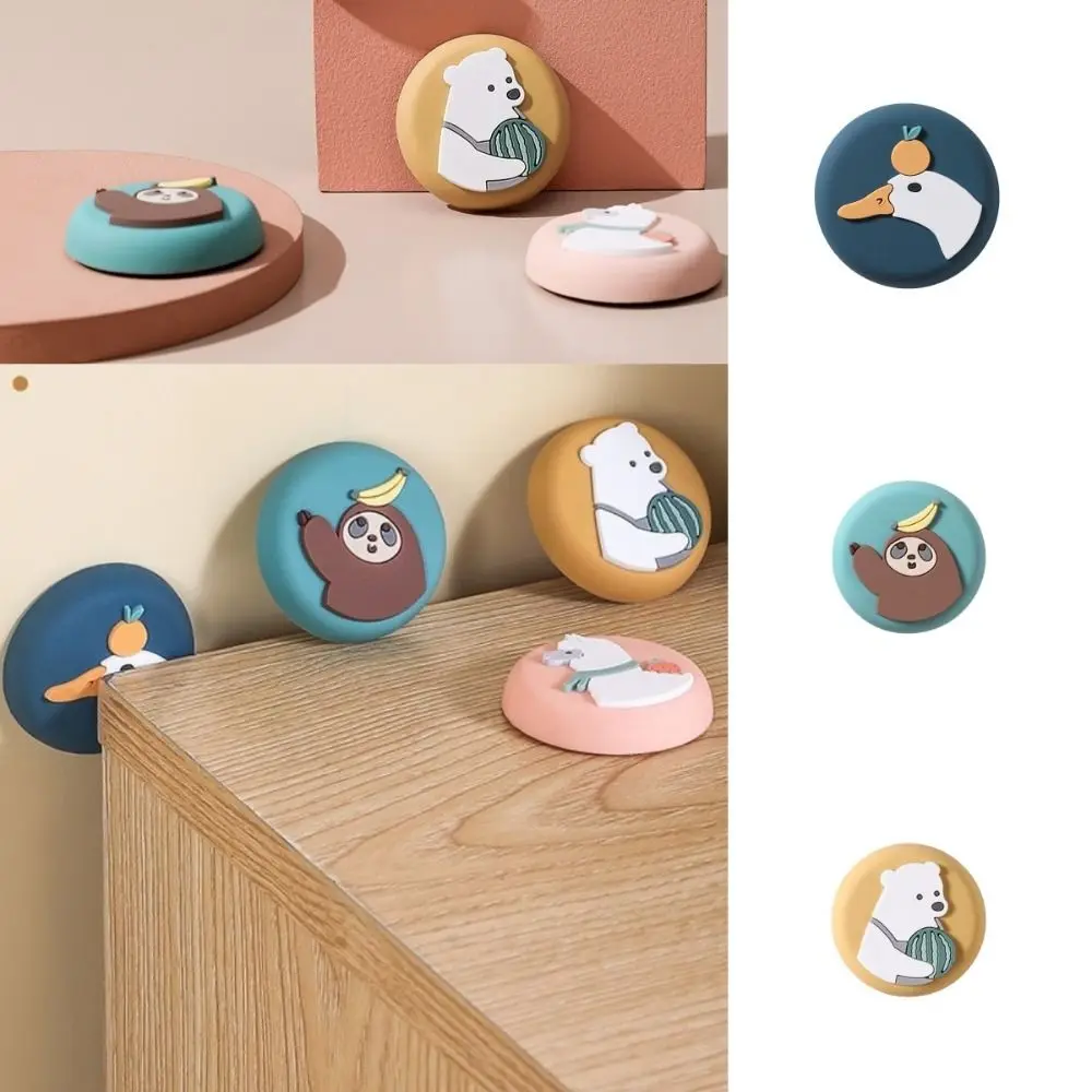 Cute Wall Protector Door Crash Pad Anti-collision Self Adhesive Door Handle Bumper Simple Silicone Door Stopper Refrigerator
Cute Wall Protector Door Crash Pad Anti-collision Self Adhesive Door Handle Bumper Simple Silicone Door Stopper Refrigerator