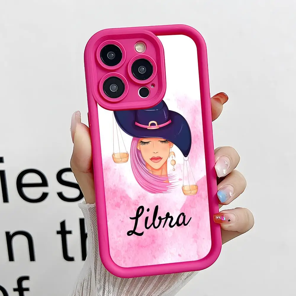 Zodiac Sign Libra Phone Case for iPhone 17 16 15 14 13 12 11 Air Pro Max Plus Red Soft TPU Shockproof Cover
Zodiac Sign Libra Phone Case for iPhone 17 16 15 14 13 12 11 Air Pro Max Plus Red Soft TPU Shockproof Cover